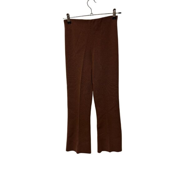 COS Brown Wool Blend Wide Leg Pant Women Size XS - Picture 7 of 7